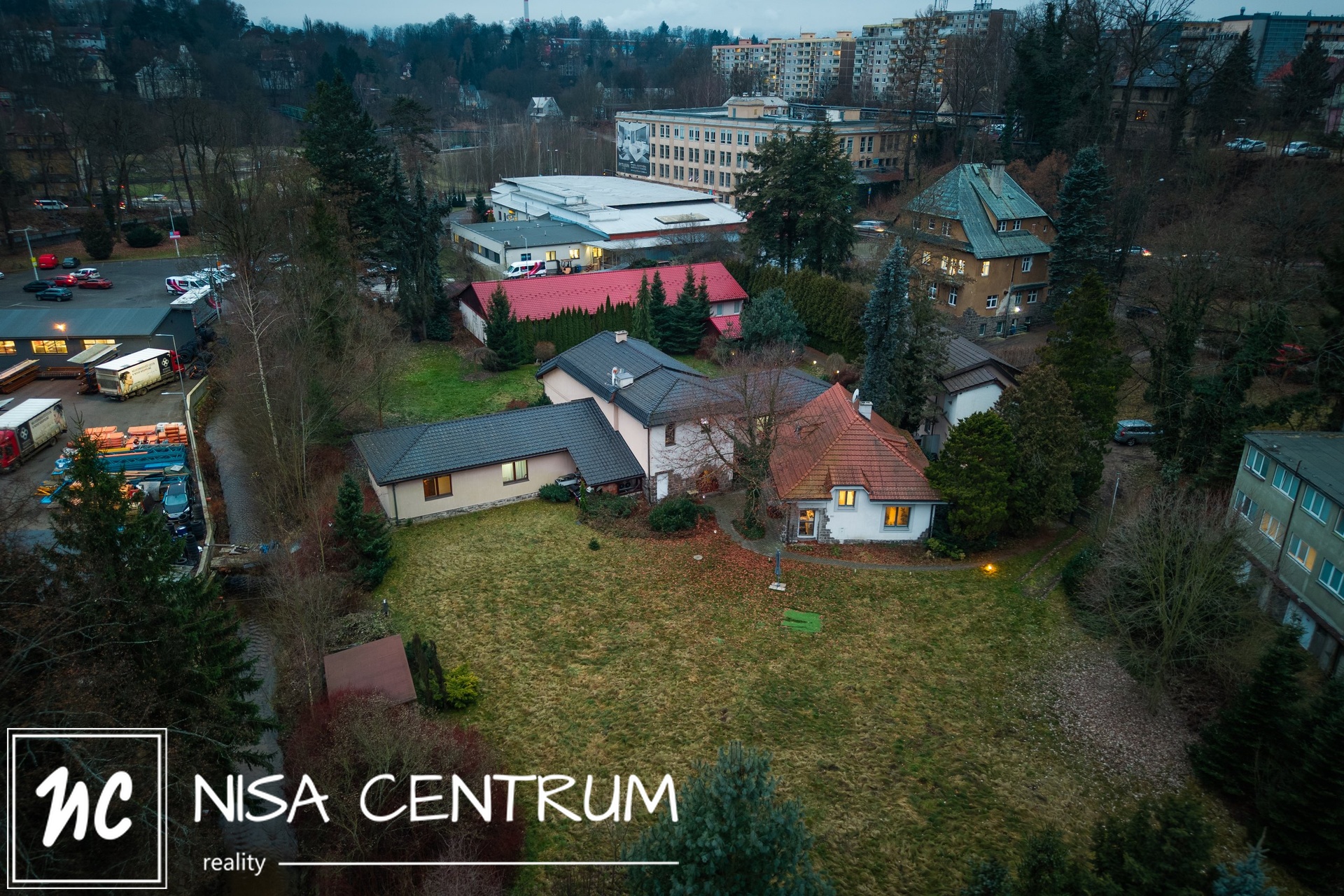 Exkluzivní rezidenční areál v centru Liberce na pozemku 5 199 m²