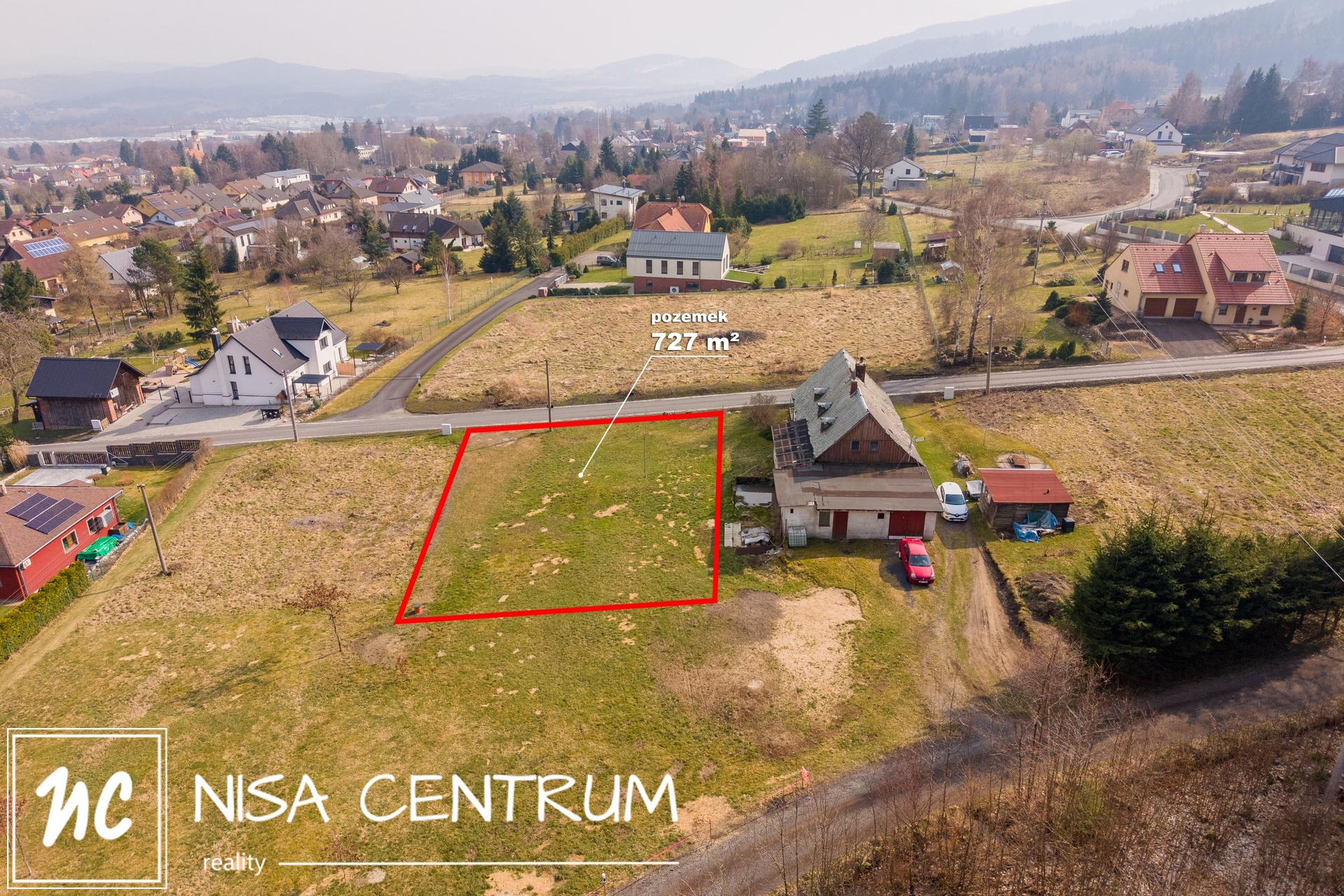 Prodej stavebního pozemku 727 m² v klidné části Liberce