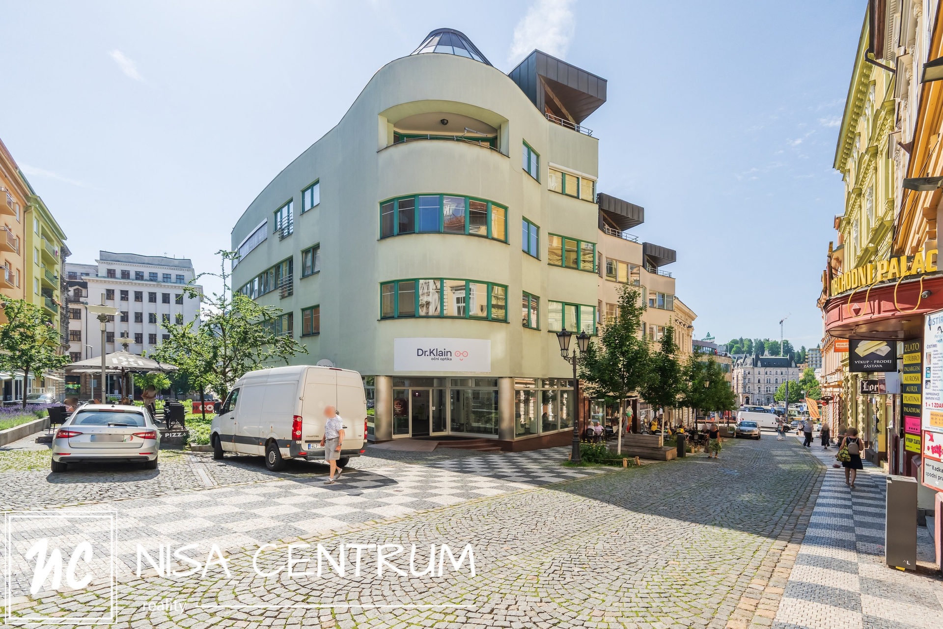 Pronájem kanceláře 161 m² v centru města Liberec